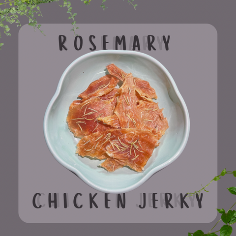 Rosemary Chicken Jerky
